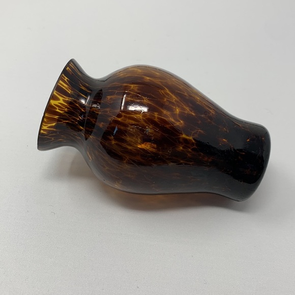 Accents Vintage Blown Glass Small Bud Vase Color Brown Poshmark